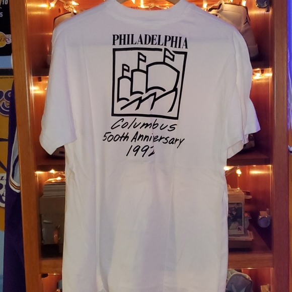 Vintage Columbus Caravel Tour Multi-Logo Shirt - Picture 4 of 5